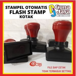 Stempel Otomatis Kotak & Persegi