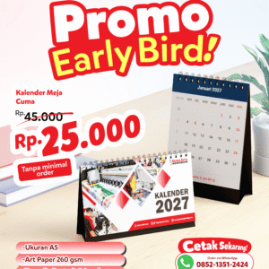 Kalender Meja - Desk Calendar