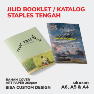 Jilid Booklet Katalog Staples Tengah