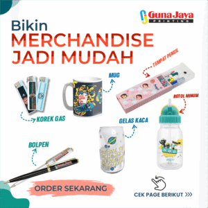 Sticker DTF UV A4 A3 - Decal Kering Untuk Merchandise Souvenir
