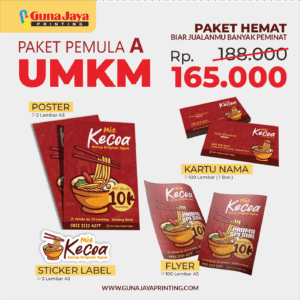 Paket Display Promosi UMKM