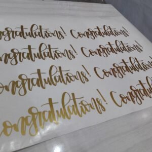 Cutting Sticker
